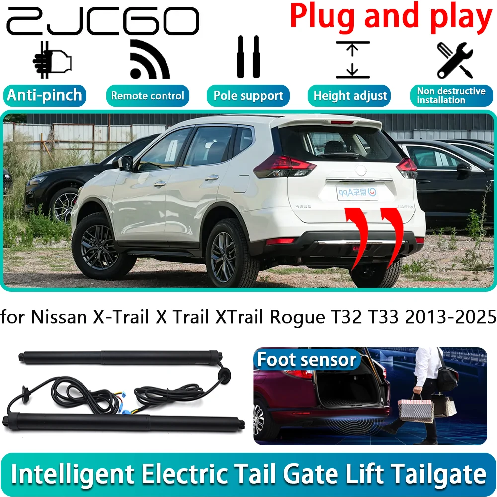 

for Nissan X-Trail X Trail XTrail Rogue T32 T33 2013-2025 Car Electric Powered Tailgate Power Liftgate Automatic Tailgate System
