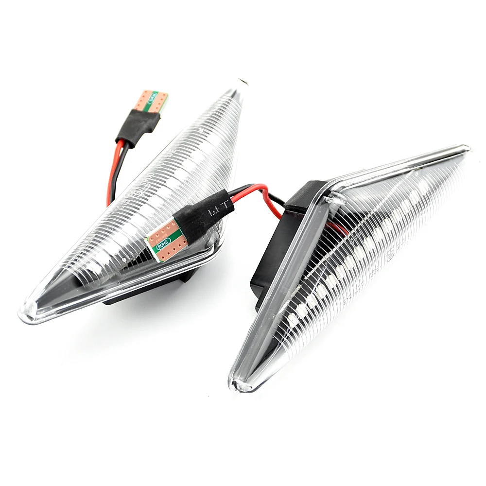 Flowing Side Repeater Light LED Dynamic Side Marker Turn Signal Lights Indicator Blinker Lamp For Ford MONDEO 3 MK3 FOCUS 1 MK1