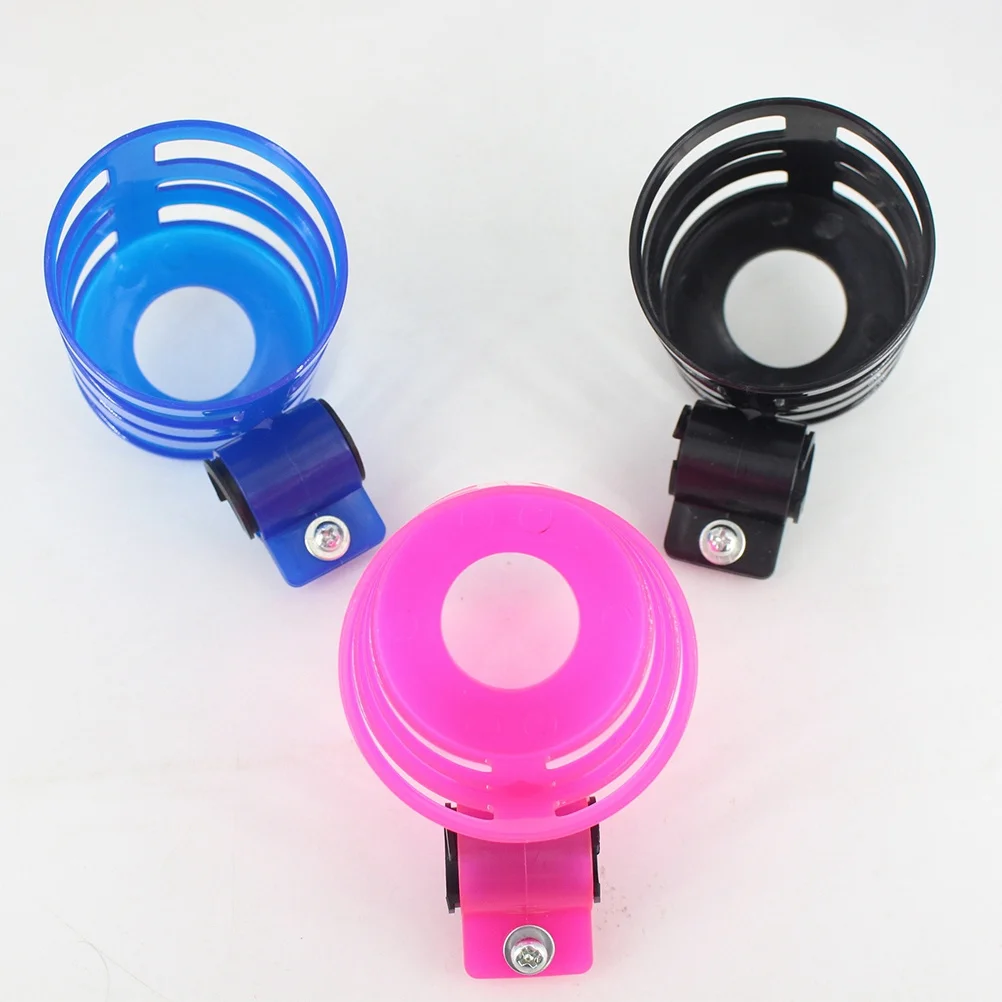 Duurzame kinderwagen bekerhouder roze ergonomische stevige structuur lichtgewicht draagbaar geschikt voor kinderwagen fietsrolstoel