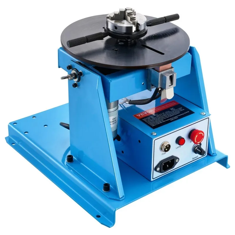 

10KG Small Rotary Table TIG Welding Positioner Compact Precision Automatic Welding Rotating Worktable Welding Auxiliary Device