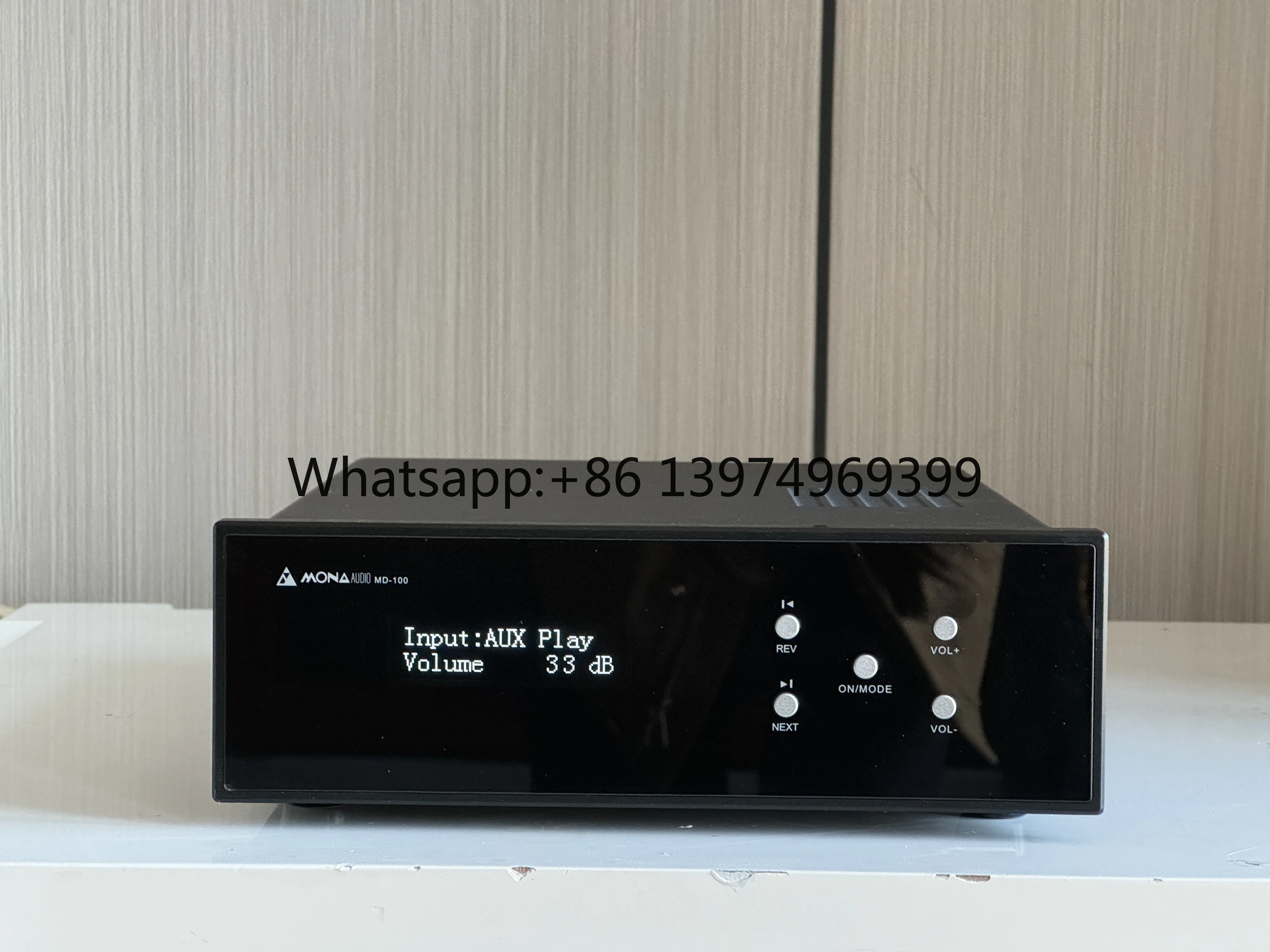 Mona New Arrival MD-100 DriveRack Professional Digital Audio Processor Aluminum 2.0 Channel Multi-Function Link Remote Control
