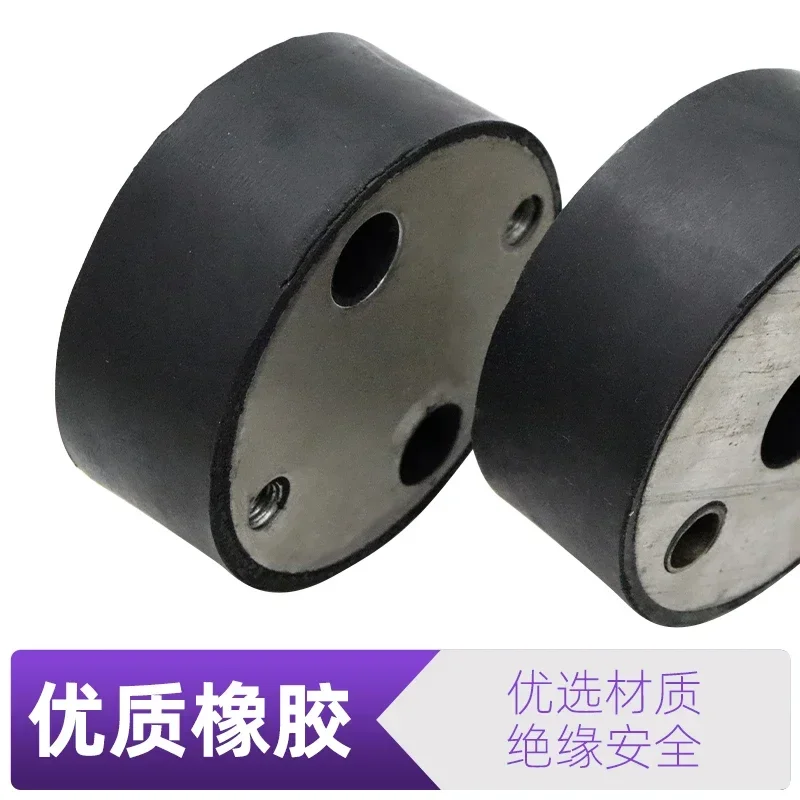 Ramming machine shock absorber rubber block  impact ramming ramming machine electric foundation