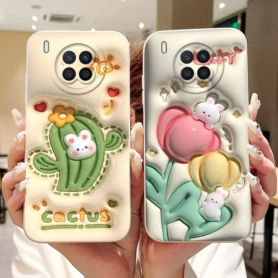 Чехол для Huawei Nova 8i, популярный цветочный мягкий силиконовый чехол из ТПУ для Huawei Honor 50, Honor50 Lite Nova8i 4G NTN-L22, чехлы