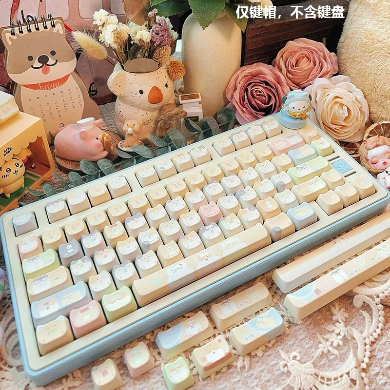 Mouse daily mao highly customized keyboard keycaps cute keycaps cat height keycaps