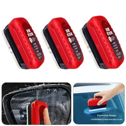 Portables Car Cleaner Glass Oil Film Remover Windshields Cleaning Glossy Glass Cleaning Brush Wipe Board for Rain Remover Dirt