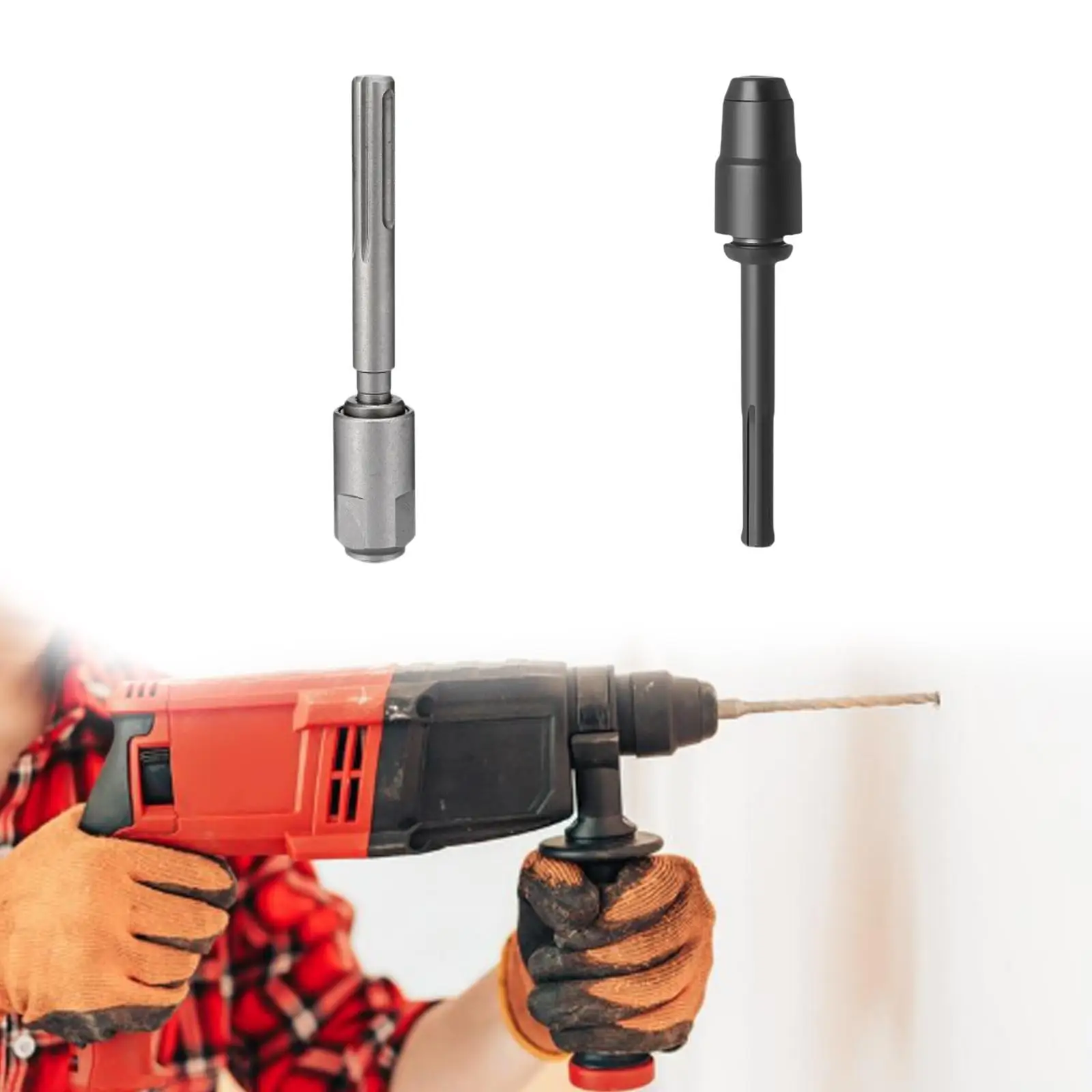 SDS Max to SDS Plus Adapter Universal Drill Converter for Rotary Hammers