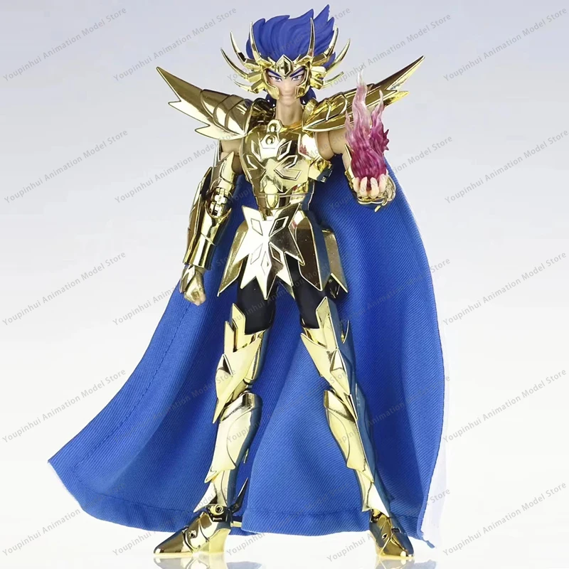 MST Saint Seiya Myth Cloth EXM/EX Metal Cancer Deathmask/Death Mask 24K/OCE Gold Knights of the Zodiac Action Figure In Stock