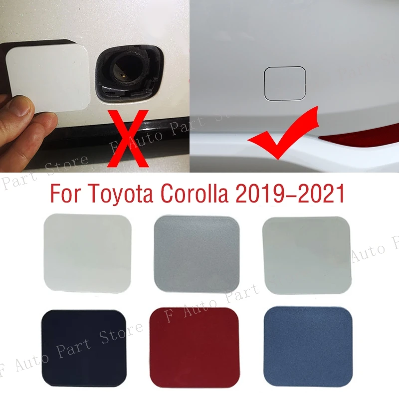 Phía Sau Xe Bumper Tow Hook Bìa Cap Trailer Kéo Mạnh Chiếc Mắt Nắp Cho Toyota Corolla 2019 2020 2021