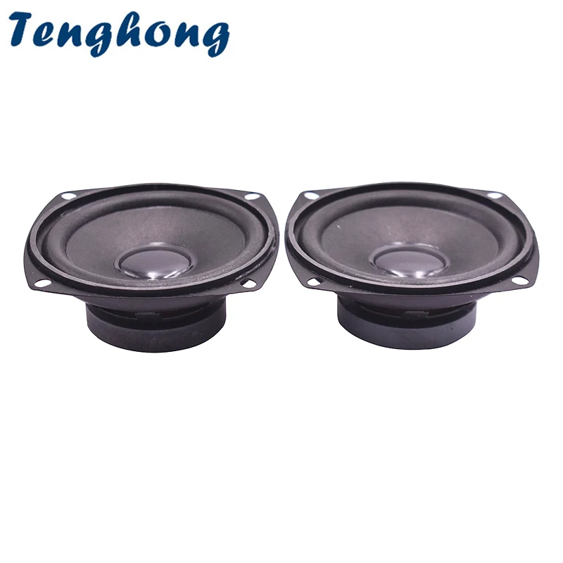 2pcs 3 Inch 78MM Audio Full Range Speakers Unit 4 Ohm 5W Multimedia Portable Loudspeaker For Home Theater DIY