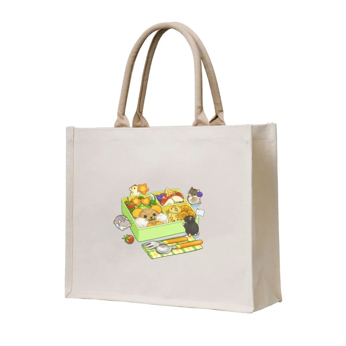 

Lunchbox Tote Bag tote woman cute custom canvas shopping