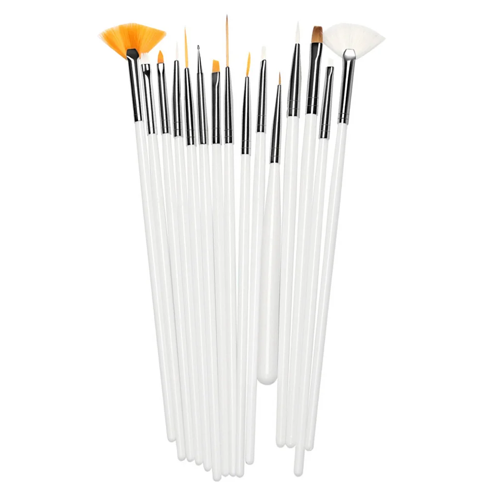 30Pcs Kuchen Dekorieren Punktierung Malerei Zeichnung Stifte Nagel Pinsel Nail art Uv Handwerk DIY Werkzeuge Set Kuchen Dekorieren werkzeug