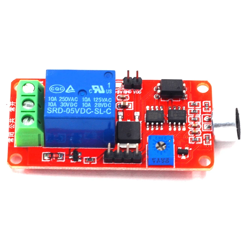 voice control switch corridor delay induction switch sound detector module sound relay module