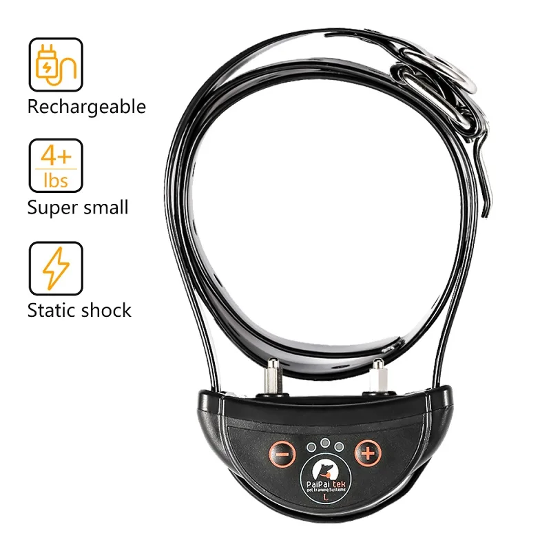 Anti Barking Collar for Large Dog Sound Vibration 5 Adjust Sensitive Level for All Sized Dogs Up to 45 Dys Running Time