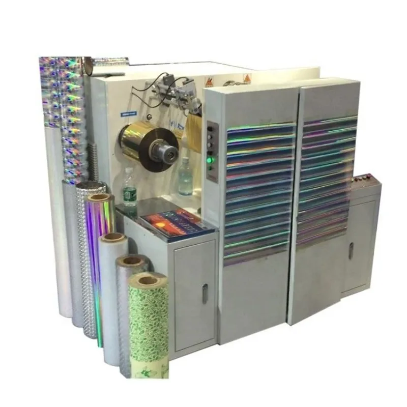 Hologram Sticker Printer Machine Holographic Label Machine Hologram Film Embossing Machine