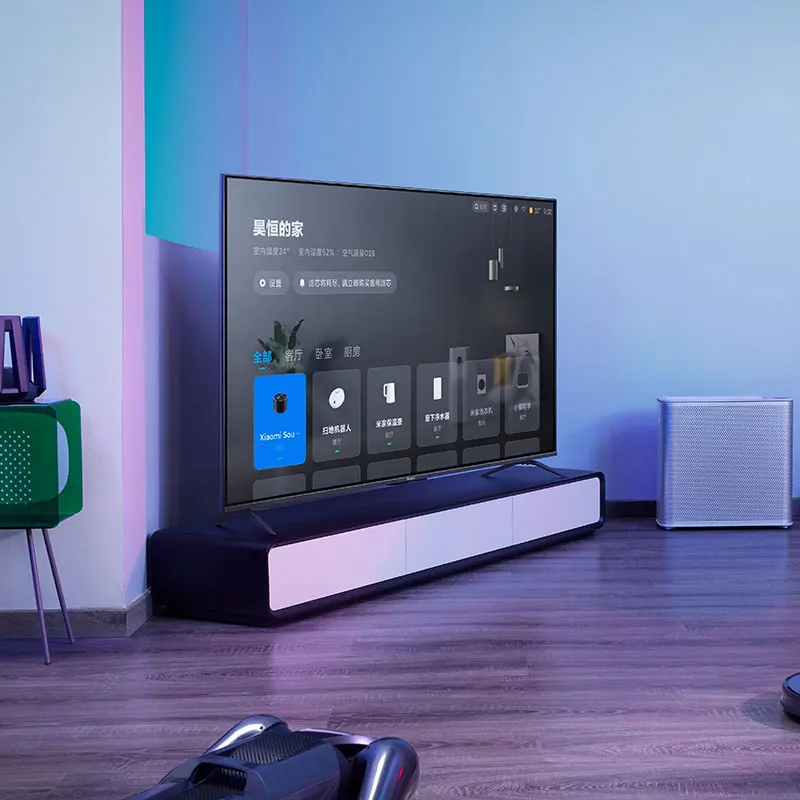 2022 In-Stock Xiao Mi สีแดง Mi เกมทีวี X 2022 75นิ้ว120Hz แปรง HD MI 2.1 3GB + 32GB ขนาดใหญ่สมาร์ททีวี L75r8-x X75