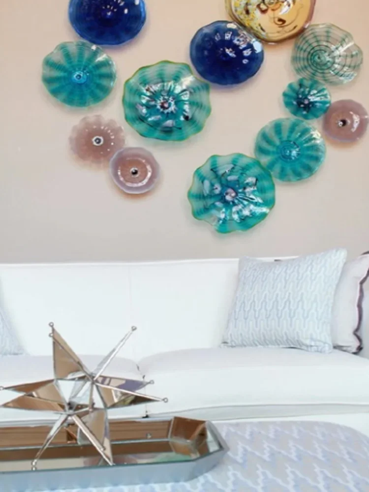 Hand-Blown Glass Decor: A Symphony of Creativity Hand Blown Wall Glass Plates