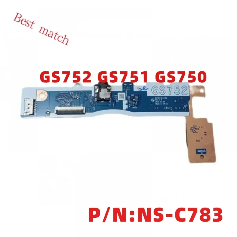 placa de botao de alimentacao audio para lenovo ideapad 17iil05 17ada05 15iil05 gs752 gs751 gs750 ns c783 ns c863 cabo nbx0001se 01