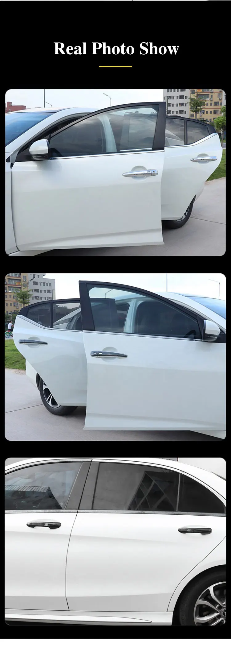 Für Toyota Camry 2021 XV70 Daihatsu Altis 2018 ~ 2024 Autotürgriffe Abdeckungen Außen Kratzschutz Abdeckungen Autozubehör – Detail 11
