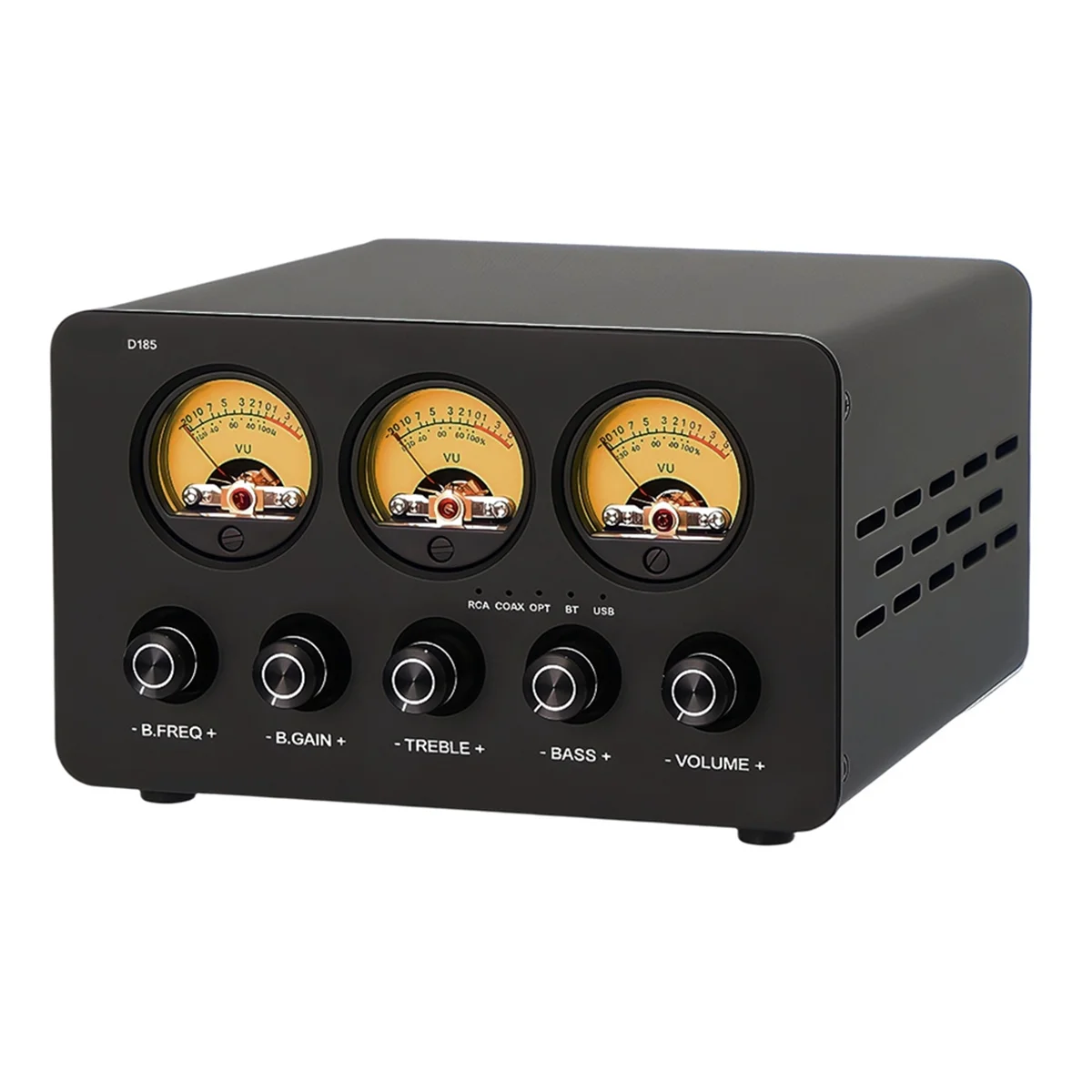 

D185 2.1 Channel Digital Amplifier Dual-Core TPA3255 High-Power Fiber Coaxial USB Bluetooth 5.4 ES9038 Decoding