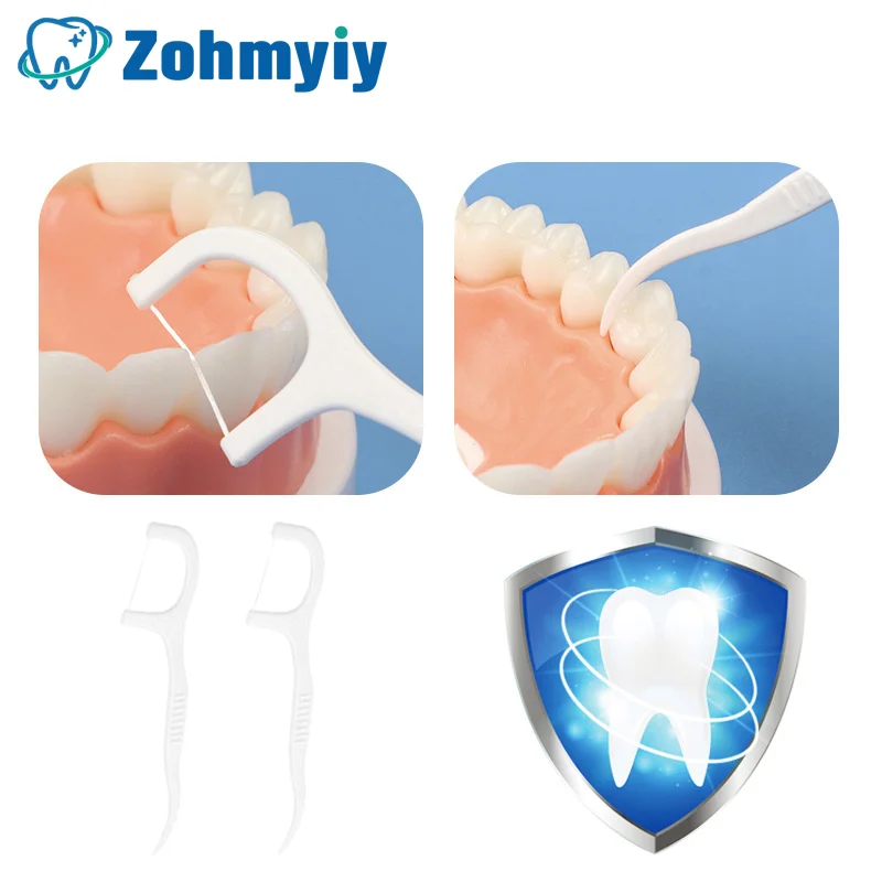 

60 шт. ультратонкие зубочистки, домашний набор, портативная и одноразовая нить для ухода за полостью рта, глубокая чистка для ухода за полостью рта
