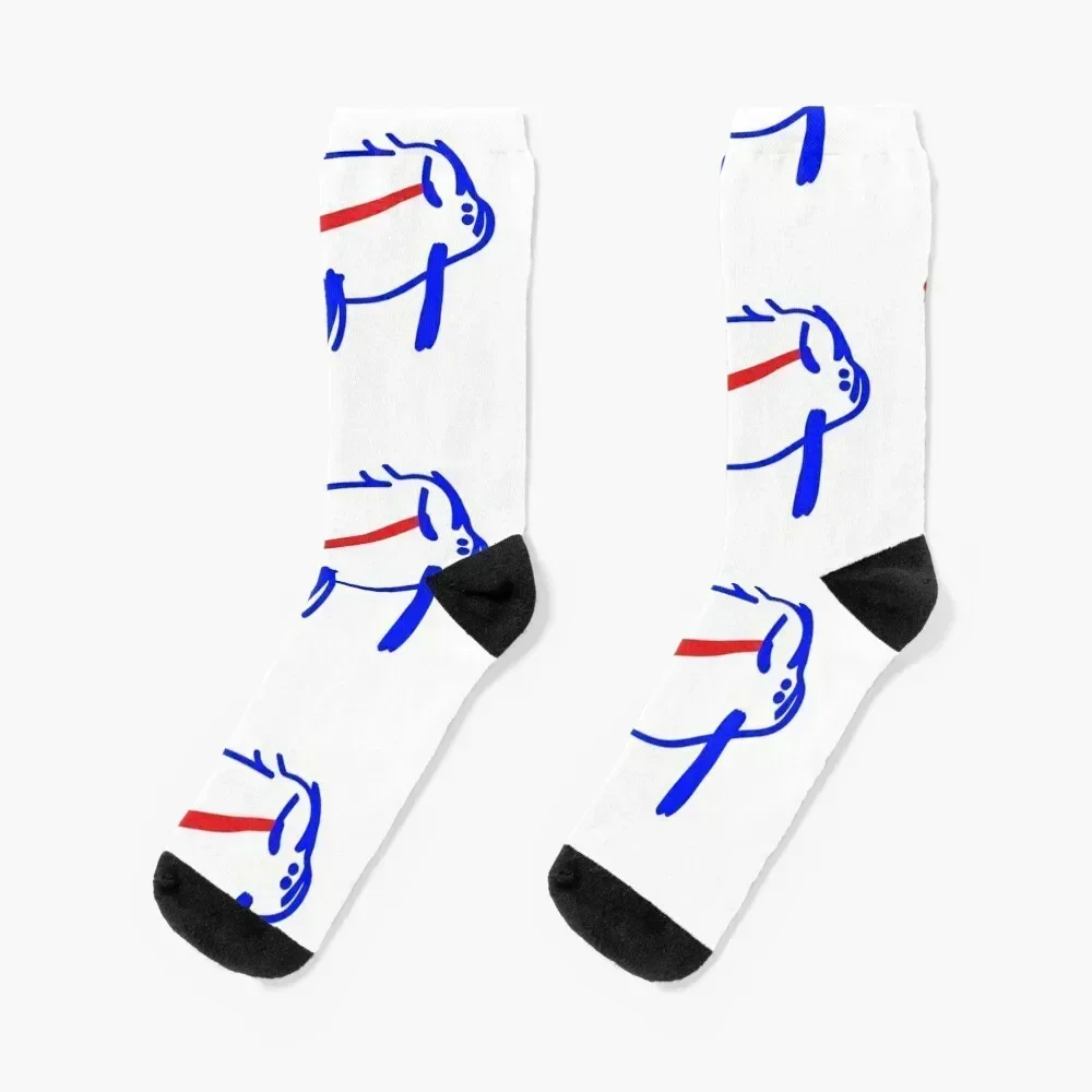 

Josh Allen Drawing Socks cotton Crossfit winter thermal men cotton high quality Boy Socks Women's