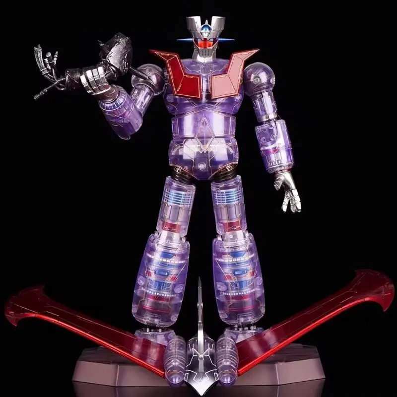 Op voorraad 37CM King Arts Diecast Series Mazinger Z Action Figure Beweegbare gewrichten Desktop Decoratie Collectie PVC Model Speelgoed
