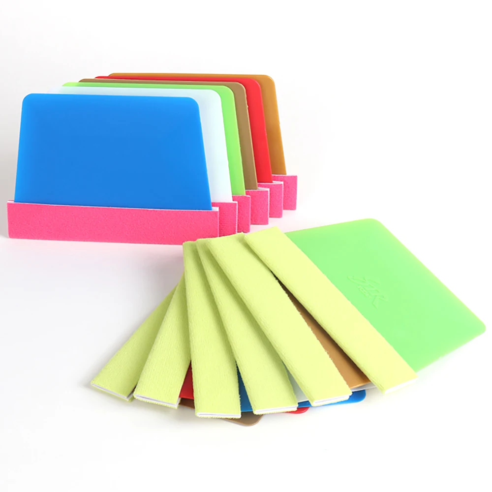 

ALIWRAP 3PCS Vinyl Squeegee Fabric Fiber Card Scraper for Car Wrap Tool Window Film Tinting No Scratch Buffer Scraper Spatula