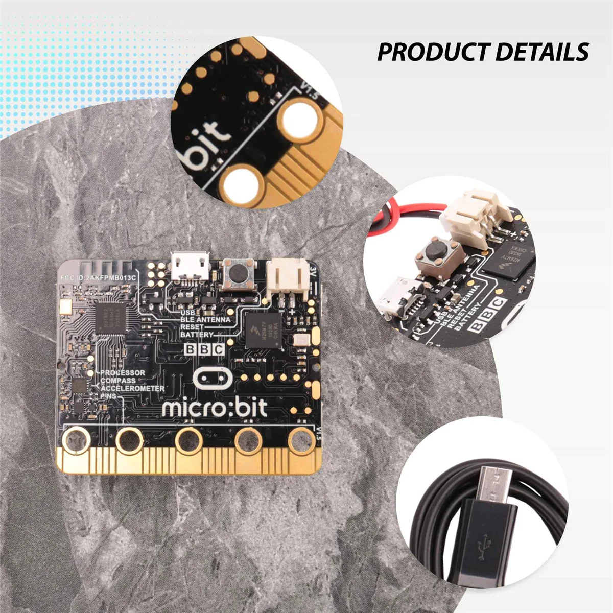 AD41-Microbit V1.5 GO Starter Kit إصدار جديد من لوحة تطوير التعلم القابلة للبرمجة لـ