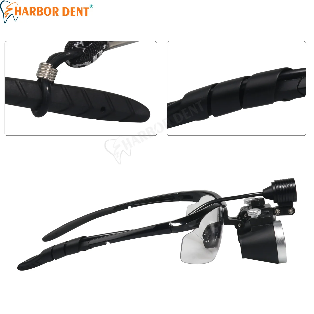 3W Dental Binocular Magnifier LED Headlight 2.5X /3.5X Ultra-lightweight Optical Loupes Dentistry Surgical Tool - Image 5