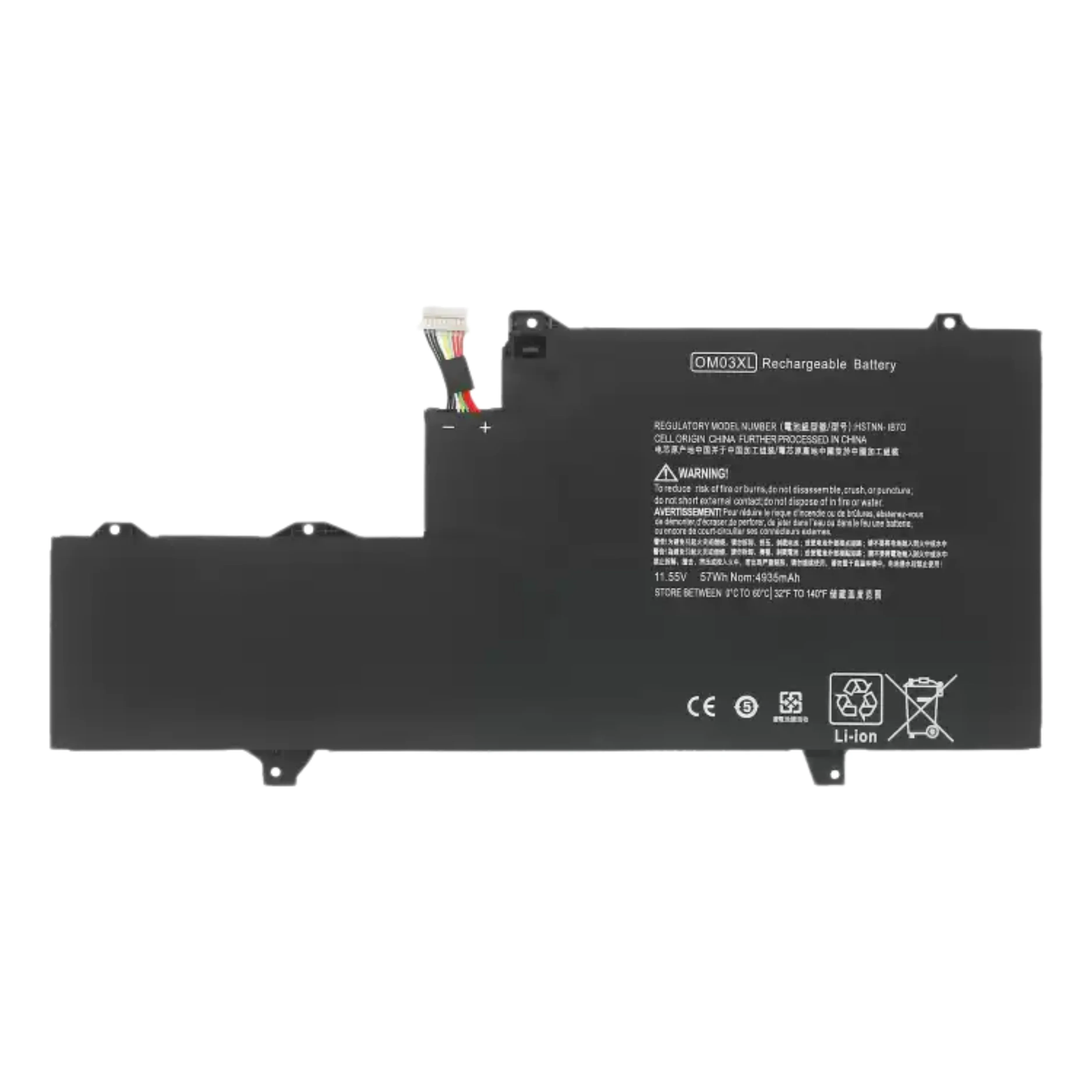 For OM03XL EliteBook X360 1030 G2 HSN-I04C