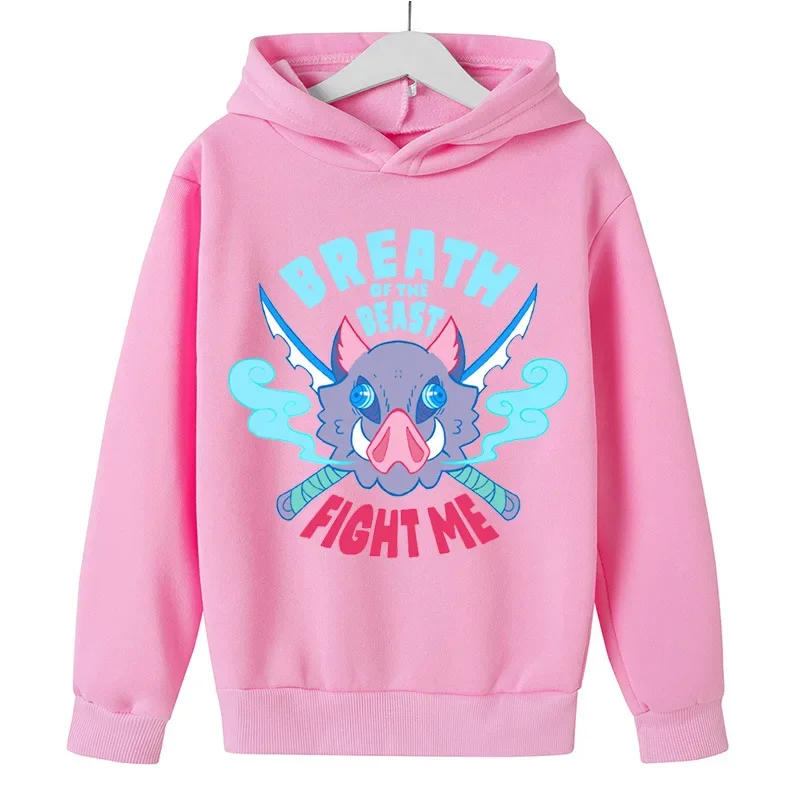 Demon Slayer Anime Character Impressions Fashion Printing Hoodie Craftsmanship Hoodies Casual Women's Clothing Sports