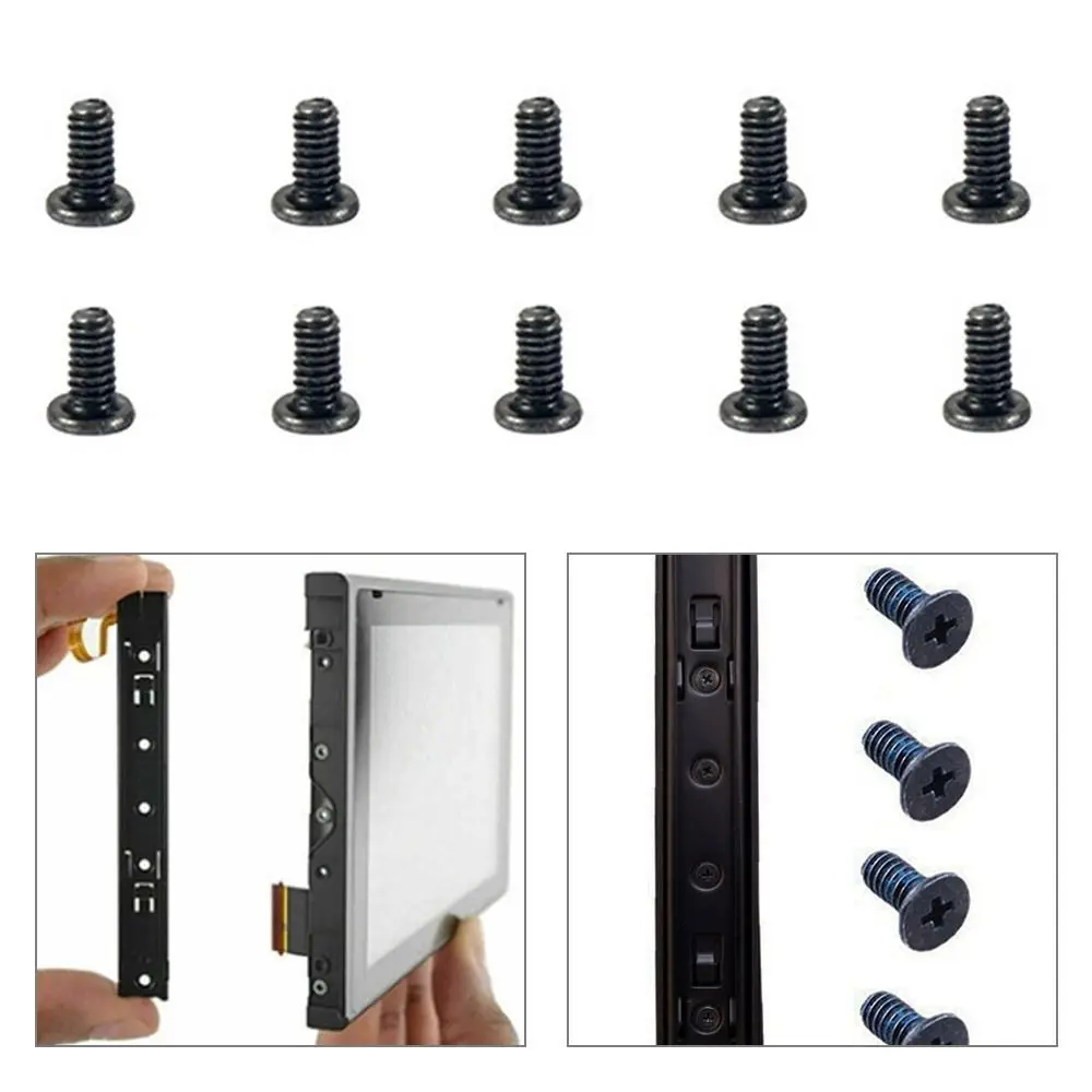 

Accessories Full Screw Set Game Console Screws Durable Universal Host Screws Slide Rail Screws for Nintendo Switch/Joycon