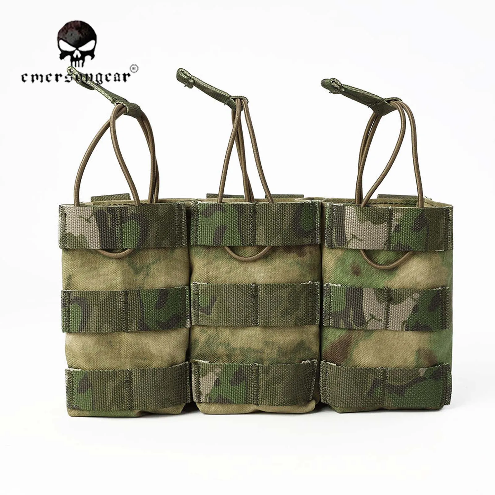 EmersonGear Bolsa portacargadores triple abierta 7.62mm nailon - imagen 2