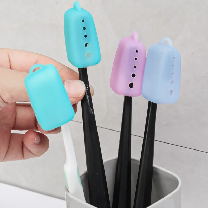 20/1PCS Portable Toothbrush Head Cover Silicone Dustproof Head Cover Travel Camping BathroomToothBrush Protect Storage Organizer