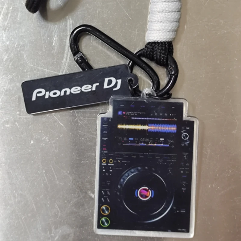 Llavero Conmemorativo Pioneer Cdj-3000x - Colgante para Mochila, Cordón para Teléfono Móvil FLX4, Unidad USB, Cordón para Teléfono
