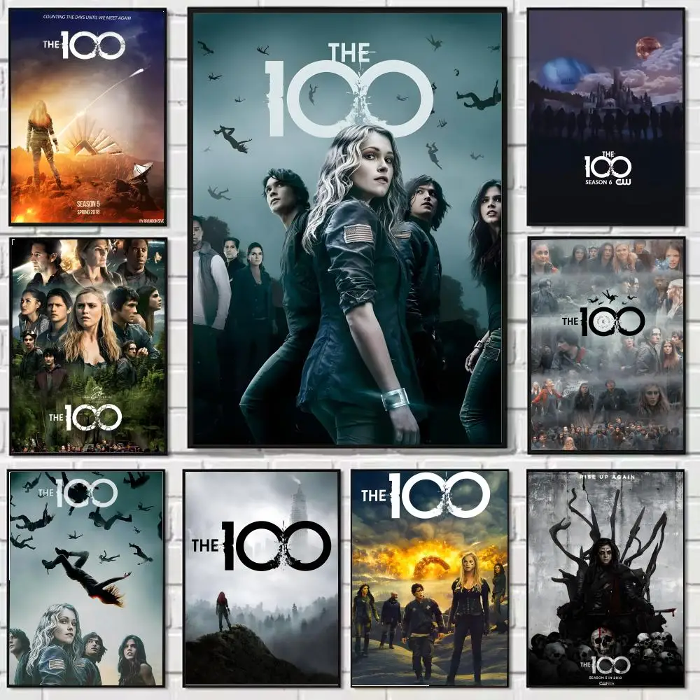 عرض المسلسل التلفزيوني للموسم 100 لوحة قماشية للخط: تجعد مجاني مقاوم للماء ومتين لجميع الفضاء لتزيين الحائط