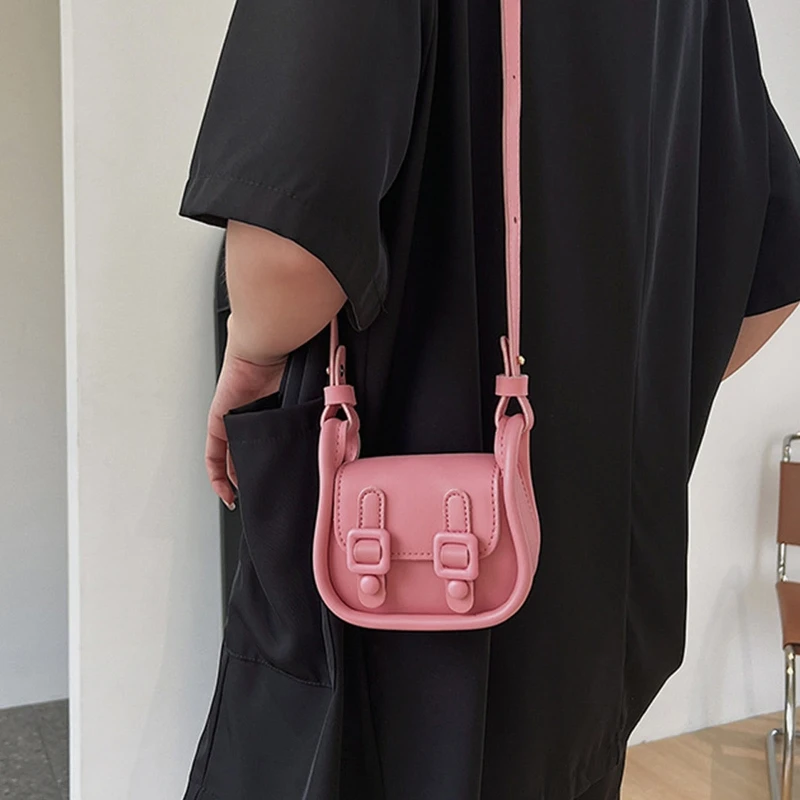 귀여운 PU 가죽 작은 어깨 가방 PU Crossbody 가방 여성을 위한 미니 핸드백