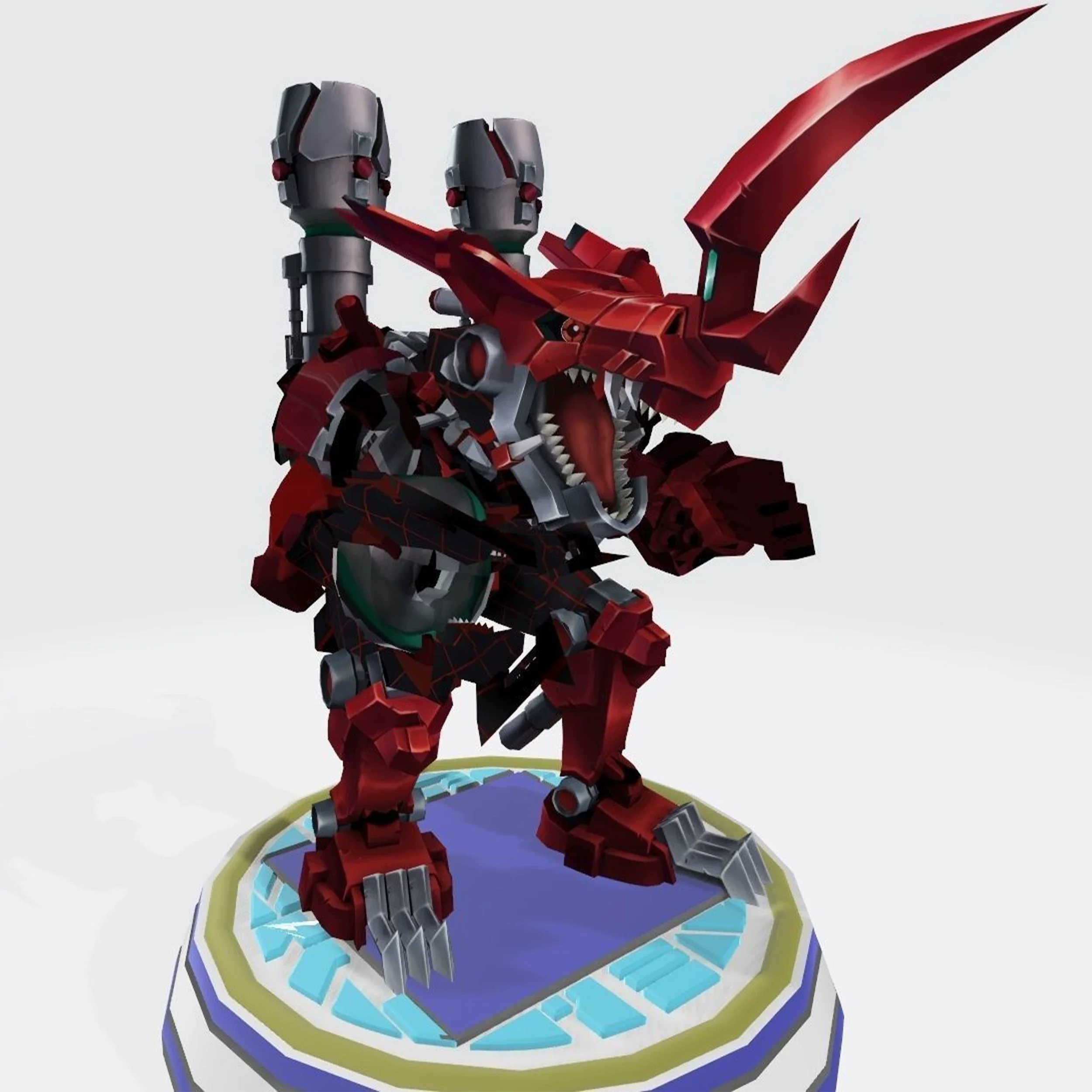 

Model Customization 15cm Chaosdramon Model Toys Digimon Adventure Gk Customize 3D printing model