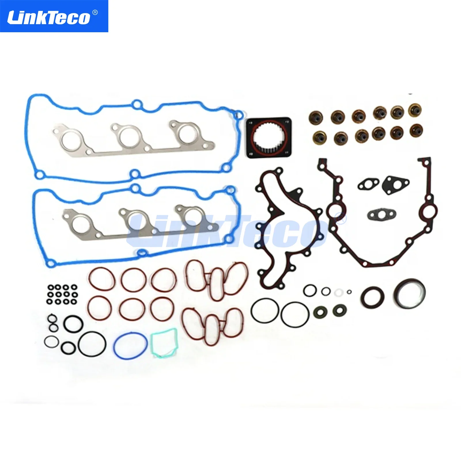 Car Engine Full Gasket Set Fits for 1996-2006 Ford Explorer Sport Trac Mercury Mountaineer 4.0 L V6 GAS SOHC 99XS 99EA V99E