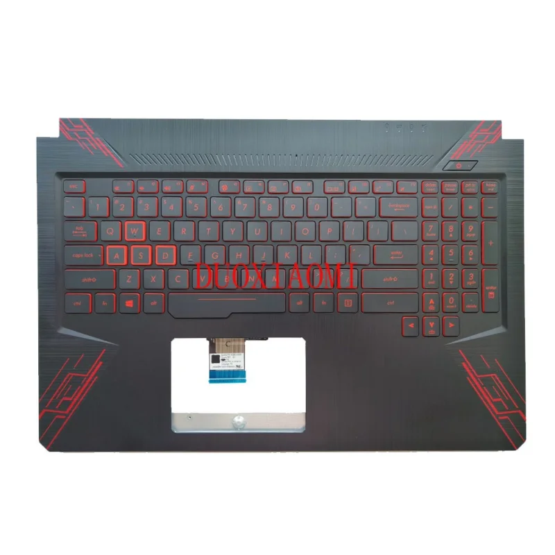 

New For ASUS TUF Gaming FX504 FX504G FX80 FX80G Upper Palmrest Backlit Keyboard