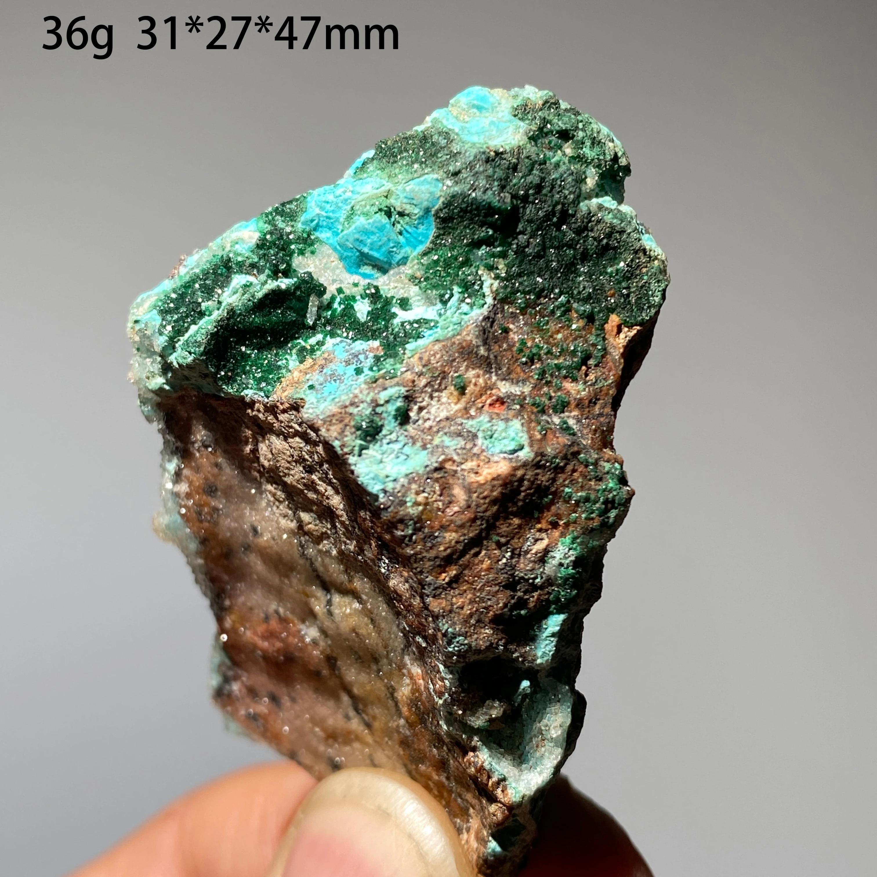 Rare！Natural Hemimorphite And Green Dioptase Symbiosis Crystal Home Decor Reiki Therapy Energy Spiritual Meditation Collection