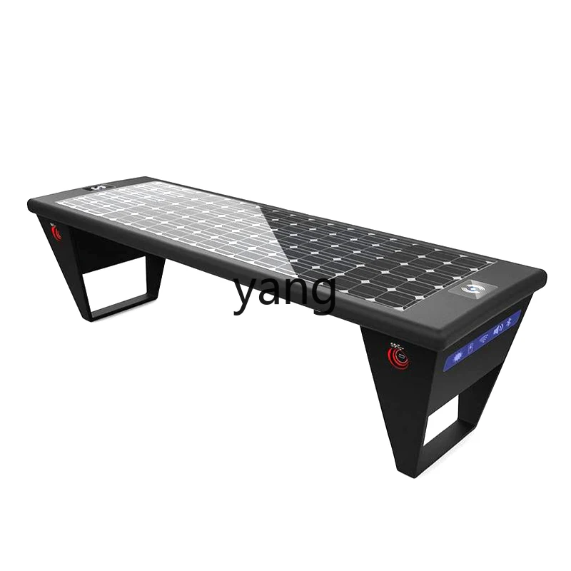 

Lmm Park Seat Smart Photovoltaic Seat Outdoor Multifunctional Scenic Area Rest Bench
