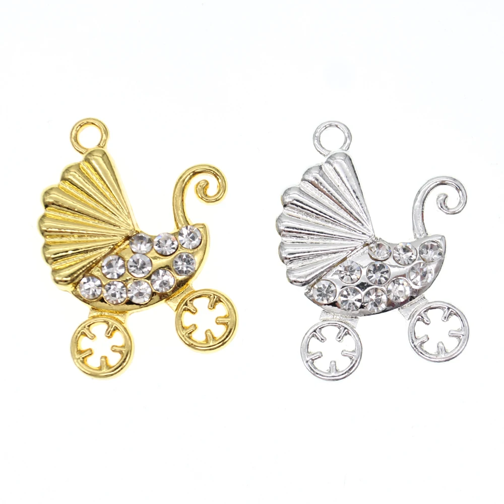 3 teile/los Vergoldet Muslim Islamischen Baby Pins Strass Kinderwagen Sicherheitsnadeln Mit Schlaufen für Neugeborene Geschenk Schmuck Machen – Detail 21