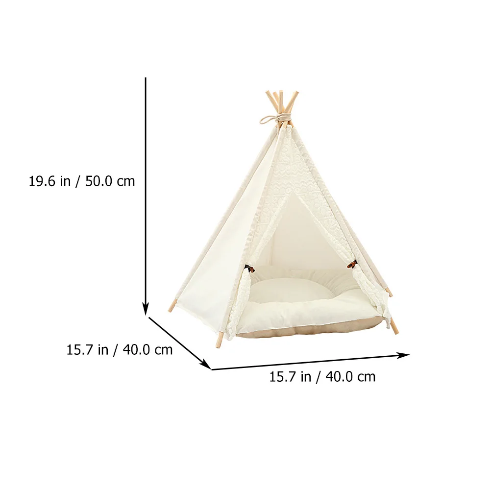 1 pièces tente Triangle pour animaux de compagnie chaud confortable lit maison pliant abri Portable pour chien chat dormir tente Triangle pour animaux de compagnie nid de chat