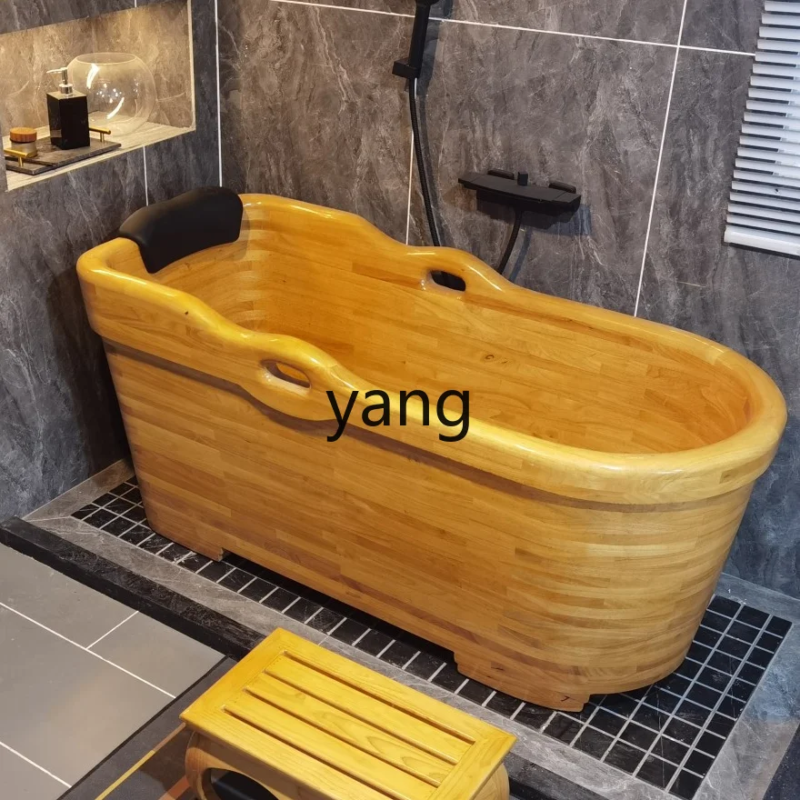 XYY high-end oak bucket bath bucket wooden bathtub bath bucket adult bath tub