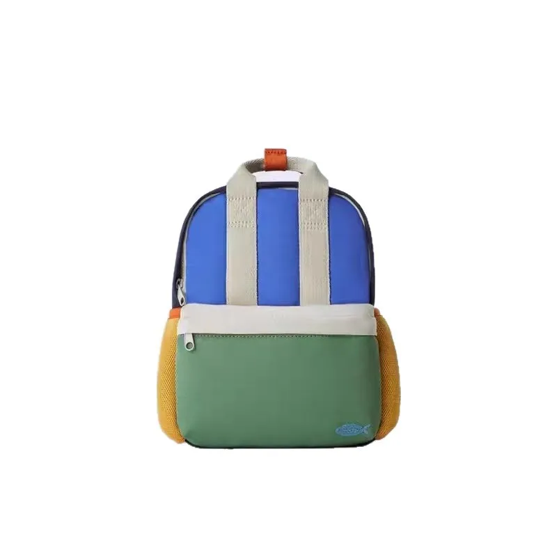 

New Large Capacity Children's Backpack Simple School Student Bag Kindergarten Double Shoulder Bag