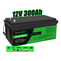 DATOUBOSS US Local STOCK Solar Power Systems RV Truck Use IP65 Waterproof BMS Protection 12v 300ah Lifepo4 Lithium Ion Battery