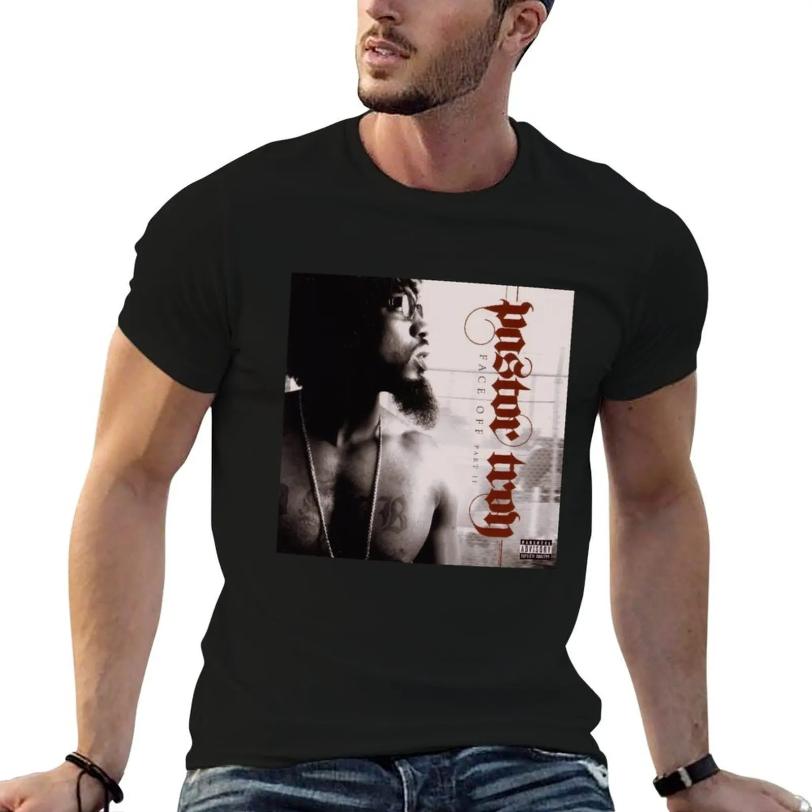 Pastor Troy - Face Off Part II T-Shirt Blouse blacks tshirts for men