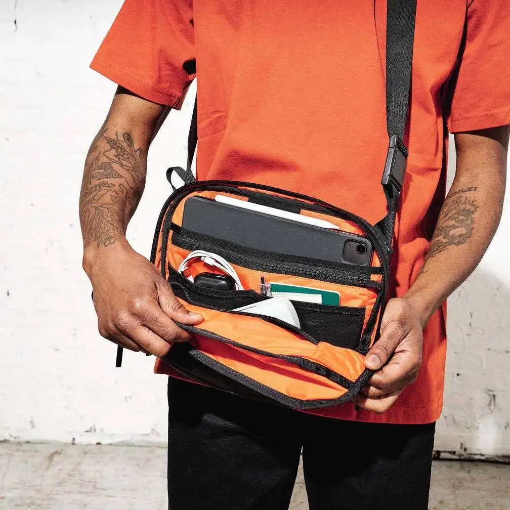 

Nylon shoulder bag day sling 3Max x-pac large capacity waterproof shoulder messenger bag