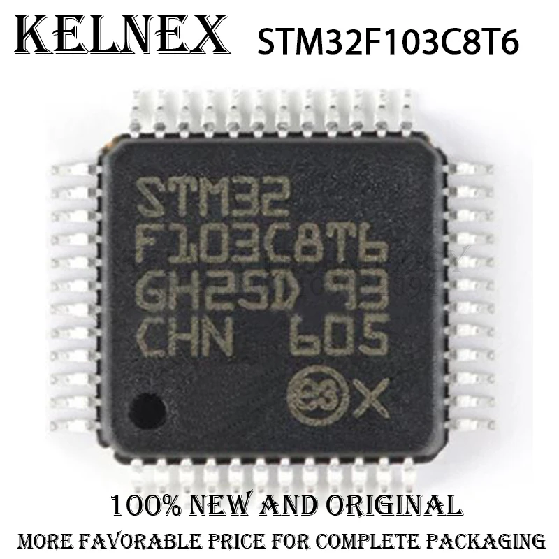 STM32F103C8T6 STM32F103CBT6 STM32F103RCT6 STM32F103RFT6 STM32F103VCT6 STM32F103RET6 STM32F103C6T6 STM32F103 série STM32 chip ic